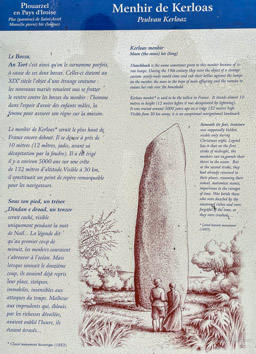 Menhir de Kerloas
