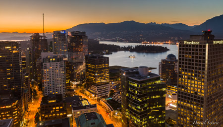 Vancouver (By Night)  Canada, Vancouver BC