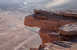 SAN PEDRO DE ATAMACA.    Le rocher du coyote