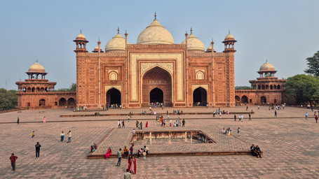 La mosquée du Taj Mahal
