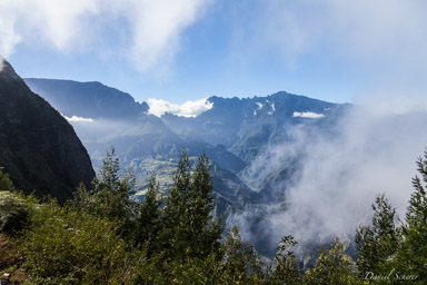 vue sur Cilaos   Les Makes