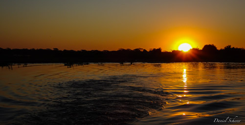   coucher du soleil