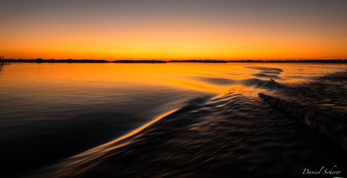   coucher du soleil