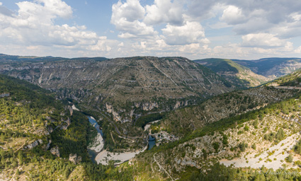 Le Saltadou : Panorama Saint Chély du Tarn